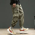 Mens Casual Cargo Jogger Pants