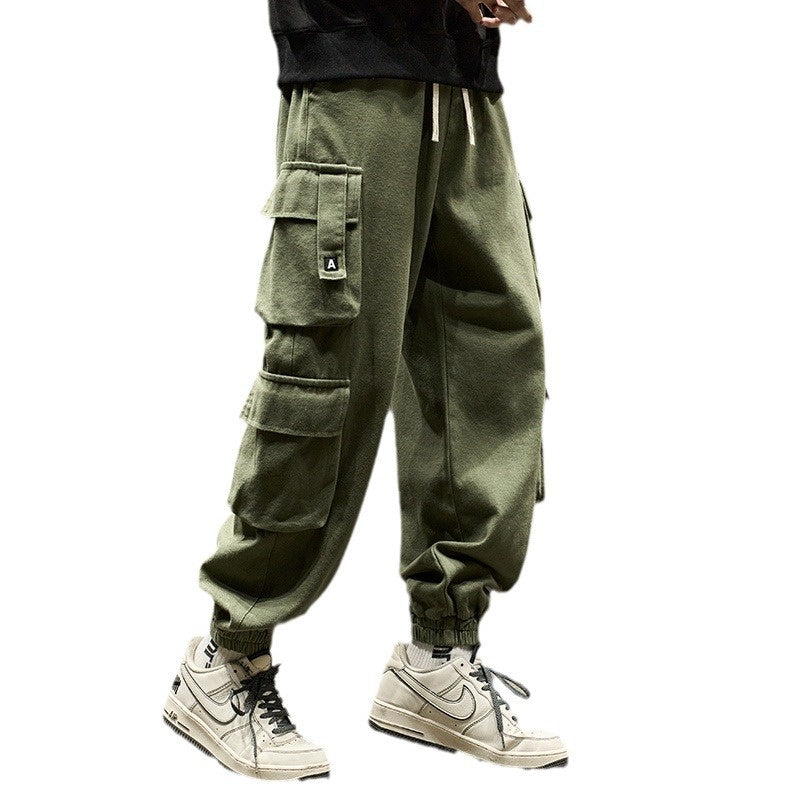 Mens Casual Cargo Jogger Pants